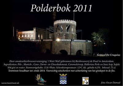 Etiket Polderbok 2011 Etiket Polderbok 2011