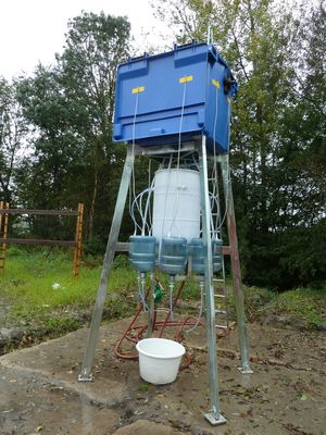 filterinstallatie voor slootwater