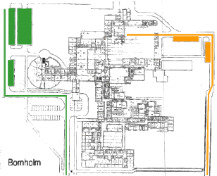 Bornholm plattegrond