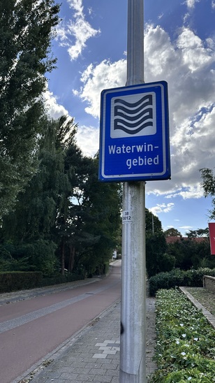 Bord 'waterwingebied' 