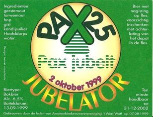 Pax Jubileumbier 1999