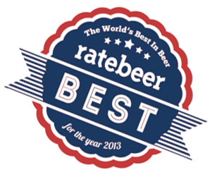 logo Ratebeer best shop 2013