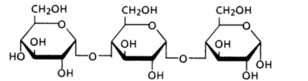 Maltotriose molecuul