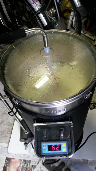 Grainfather in bedrijf