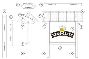 Infobord bouwtekening