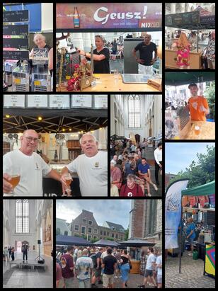 Leids bier & wijnfestival fotocollage