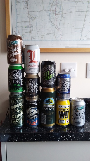verzameling Engelse bieren
