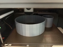 3D print half klaar, Rene 