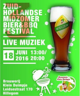 Poster 3de Midzomer Bier & BBQ Festival