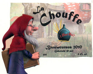Erikettenwedstrijd:  La Chouffe